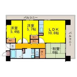 フクエイ中之島の物件間取画像